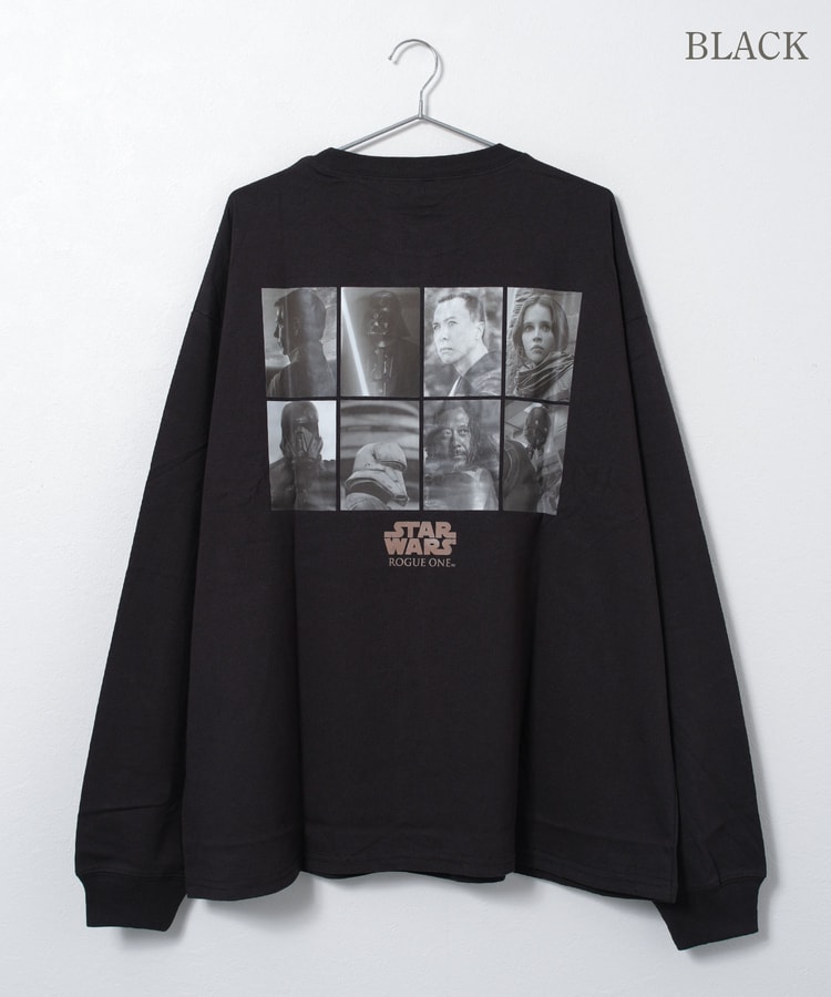 大人サイズ スター・ウォーズ グリッド長袖Tシャツ ローグ・ワン