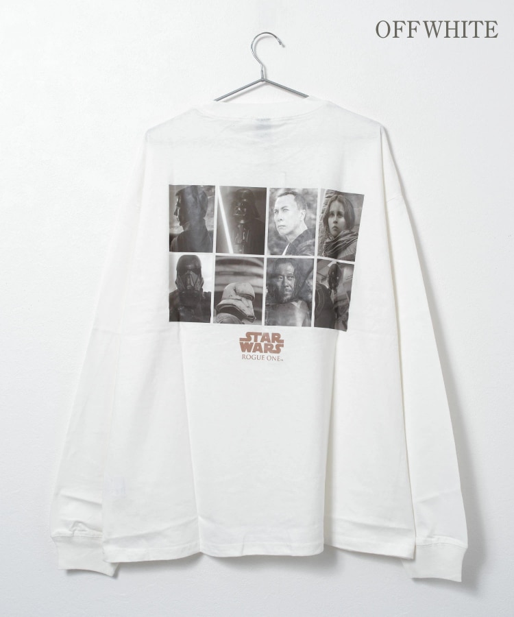 大人サイズ スター・ウォーズ グリッド長袖Tシャツ ローグ・ワン