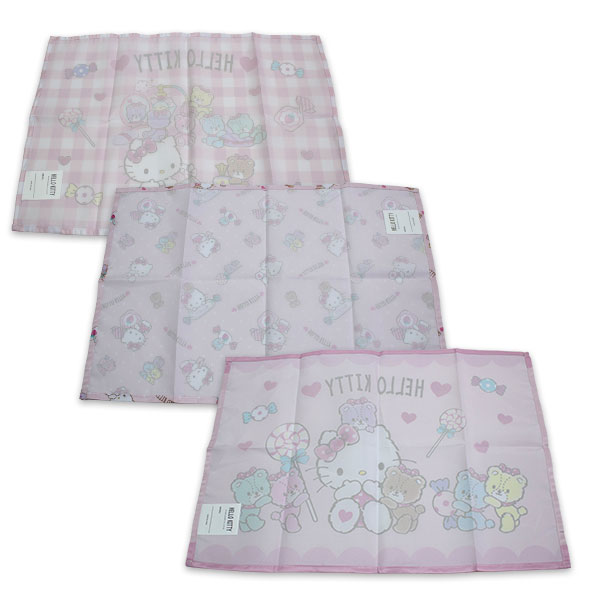 sanrio（サンリオ） 送料無料 ハローキティ ランチョンマット3枚組 約