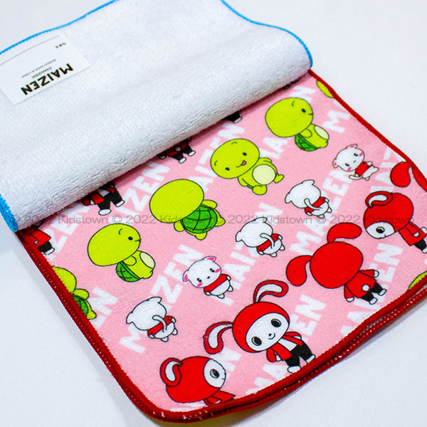 まいぜんシスターズ ミニタオル3枚組 870641 青 ピンク 黄色 約16×16cm