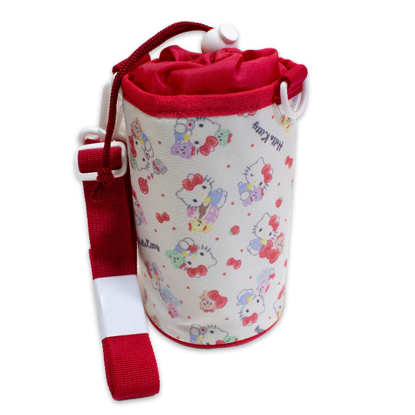 送料無料 ハローキティ ペットボトルホルダー 約H160×W90×D90mm ペット