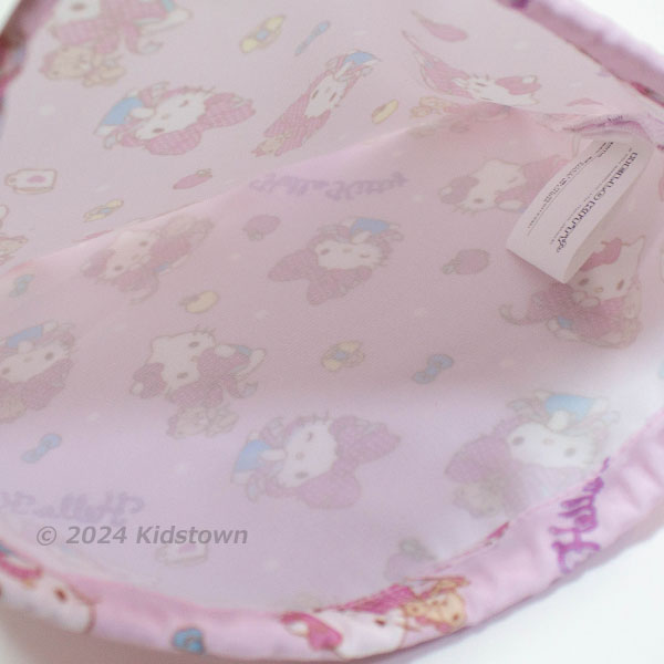 ハローキティ 巾着 M 約H290×W260mm エプロン 体操服 上履き 上靴