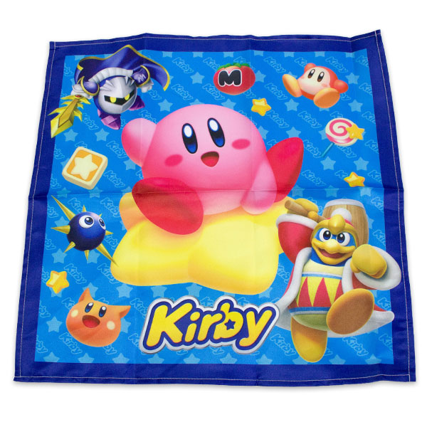 すみっコぐらし 送料無料 星のカービィ ナフキン3枚組 ピンク・青