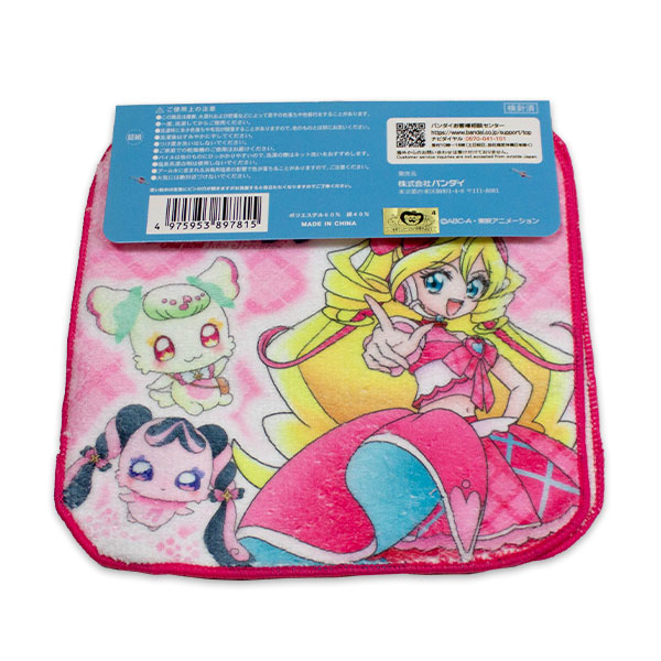 テメ２　プリキュア　フィギュアれんらく袋帽子ポーチケースカードバッグうちわタオル テメ2 プリキュア フィギュアれんらく袋帽子ポーチケースカード