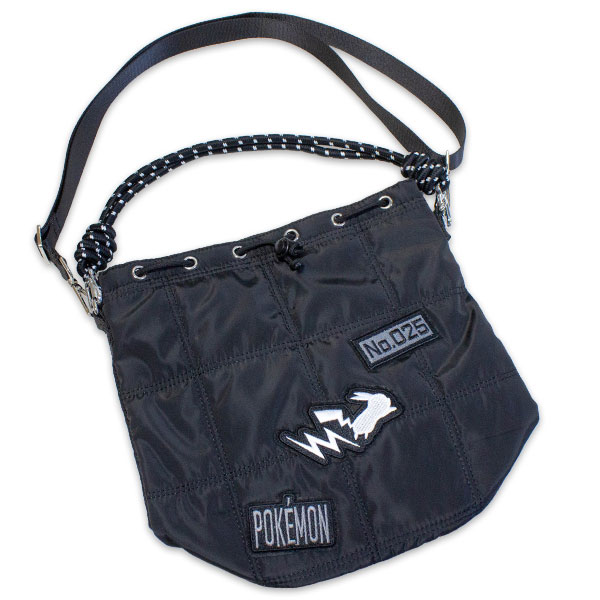 ポケモン 2wayショルダーバッグ 黒×白 CPKE-5800 約23.5×29.5×14cm