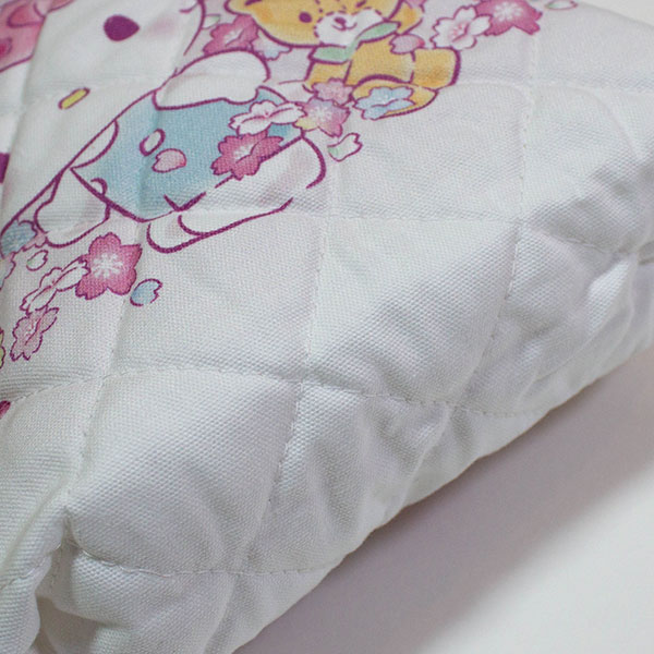 ハローキティ 送料無料 キルトシューズケース ピンク QKT8-1780 約21cm