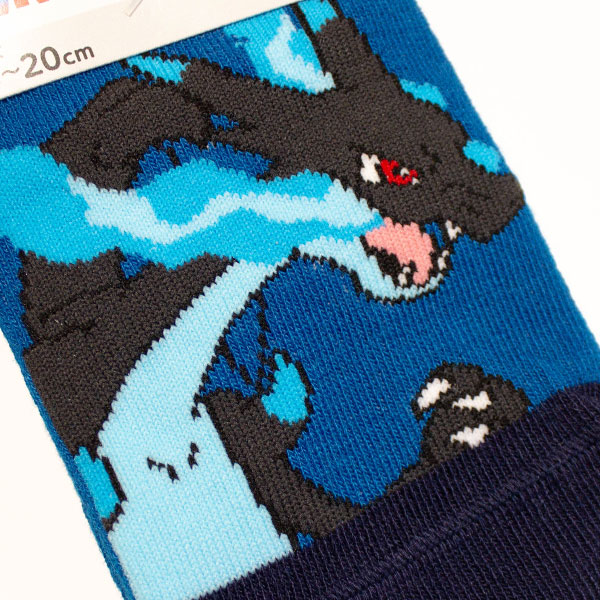 Pokemon ポケモン スニーカーソックス メガリザードンX柄 15