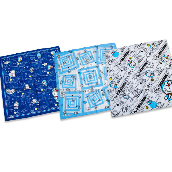 送料無料 ドラえもん ナフキン 3枚組 約43×43cm 綿100％ I'm