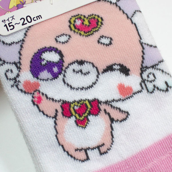 送料無料 名探偵プリキュア スニーカーソックス5足組 15-20cm 靴下
