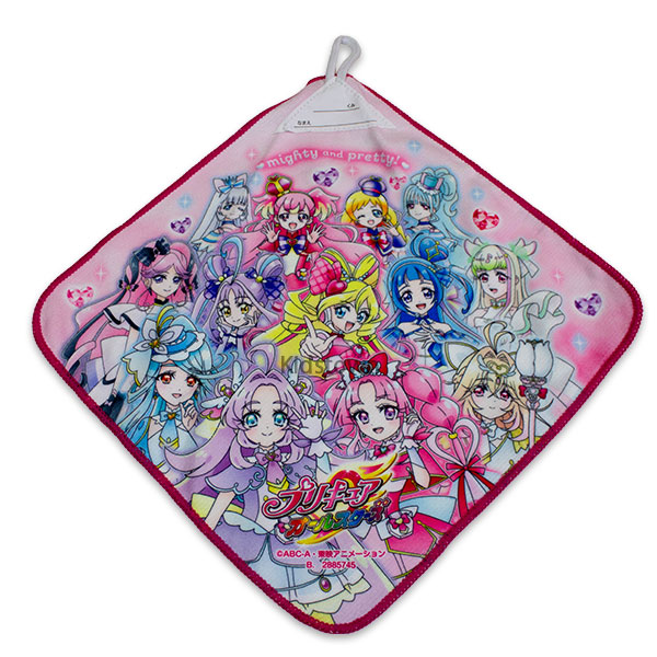 BANDAI（バンダイ） 送料無料 名探偵プリキュア ループ付きタオル3枚組