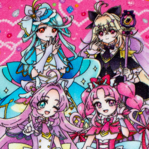 BANDAI（バンダイ） 名探偵プリキュア フェイスタオル 綿100％ 約34