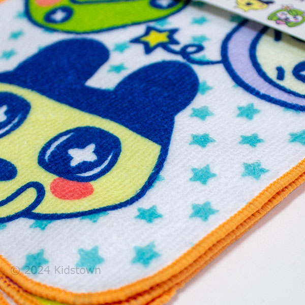 たまごっち ミニタオル3枚組 約16×16cm ポリエステル60％・綿40