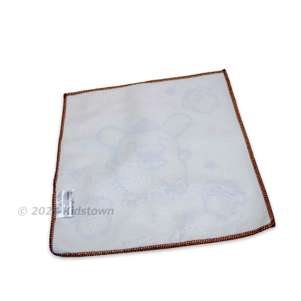 くちぱっち×ポムポムプリン ミニタオル 約25×25cm タオル ハンドタオル