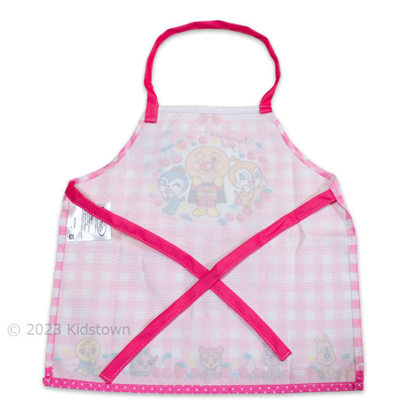 BANDAI（バンダイ） 送料無料 アンパンマン エプロン ピンク 100cm 約