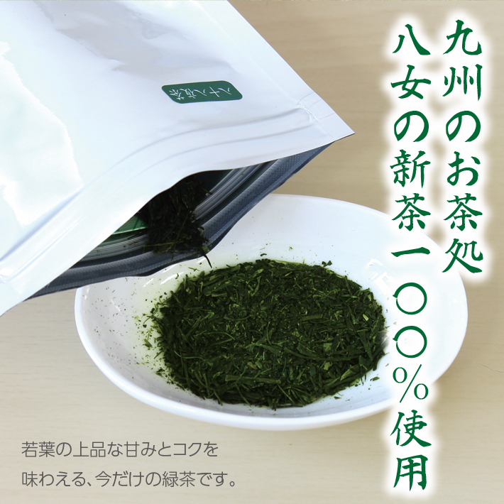 きごころ 令和7年 八十八夜摘み 新茶 八女茶 緑茶 煎茶 40g 送料