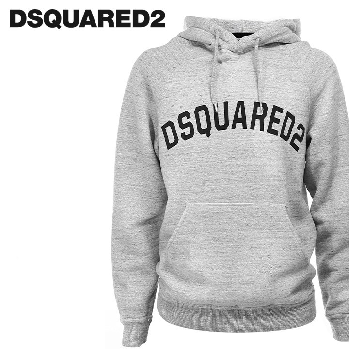 ☆新品未使用☆ D SQUARED2♡ ロゴ ポイント フーディー☆ パーカー