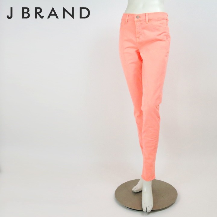 やみつきスキニー ジェイブランド J Brand スキニーパンツ レディース ストレッチ ネオンカラー Neon Coral Jbr L P 55 618 キイロヤ インポート 通販 Yahoo ショッピング