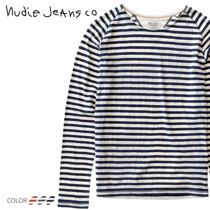 ヌーディージーンズ Nudie Jeans 長袖Tシャツ カットソー メンズ