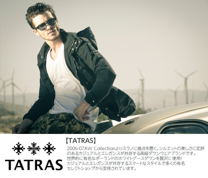 タトラス TATRAS フィールドジャケット メンズ 取り外し可ダウン