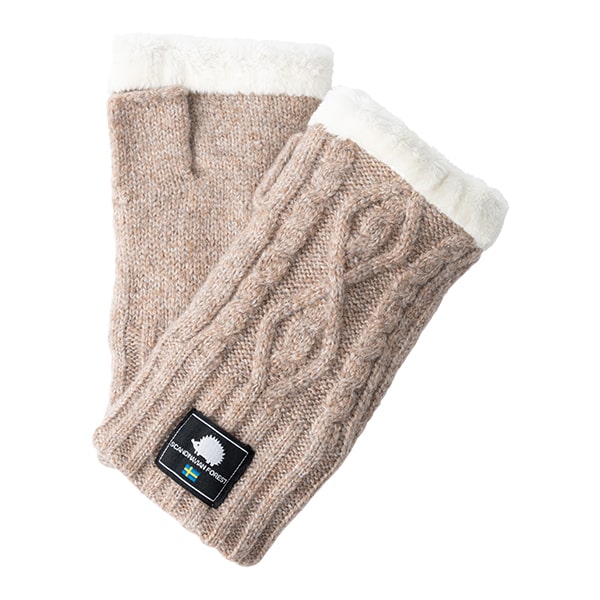 FENDI ベージュ 指なし手袋 ニット imgrc0095024496.jpg