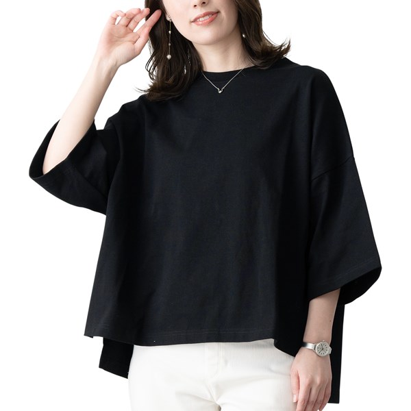 ☆新品【45R】ニット トップス 五分丈 Ｓ～Ｍ レディース カジュアル 綿 楽天市場】【7/28 10:59まで！429円OFF中】【新色追加