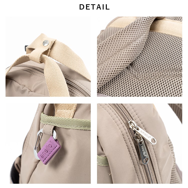 anello リュック レディース アネロ ブランド 大容量 撥水 2way
