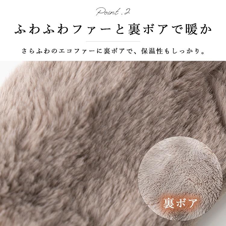 手袋 レディース エコファー 指なし ネコ かわいい おしゃれ 暖かい ハンドウォーマー スマホ ふわふわ もこもこ グローブ 秋 冬 | ブランド登録なし | 07