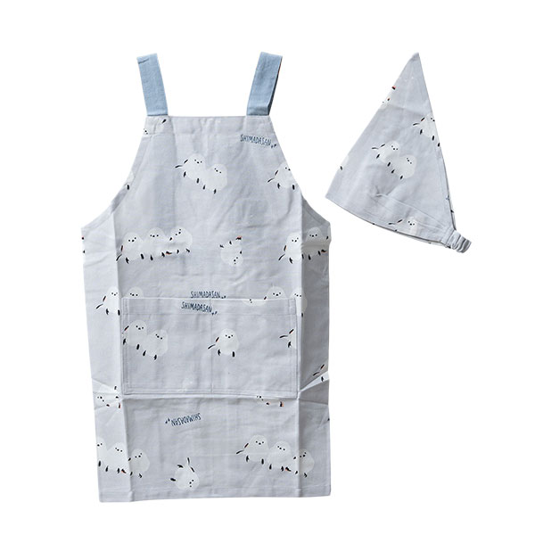 lily393939様キッズエプロン かぶるだけ 三角巾（追加） lily393939様