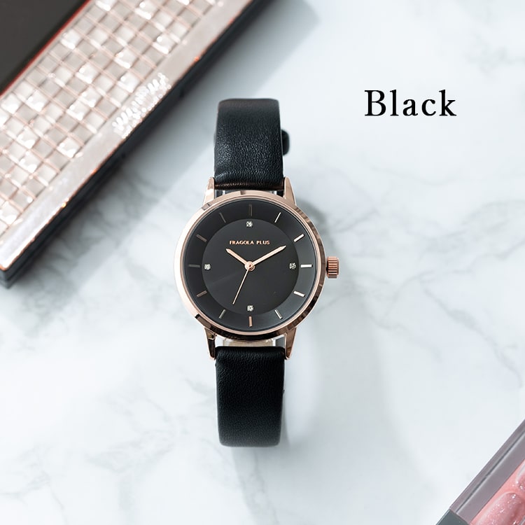 腕時計 レディース おしゃれ インナーリング ウォッチ 光沢 サンレイ