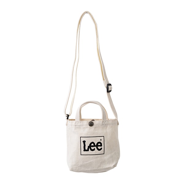 ミニショルダーバッグ ポシェット レディース ブランド Lee スマホポーチ キャンバス 2way トート 軽量 ギフト | Lee | 01