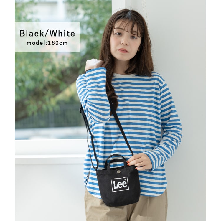 ミニショルダーバッグ ポシェット レディース ブランド Lee スマホポーチ キャンバス 2way トート 軽量 ギフト | Lee | 20