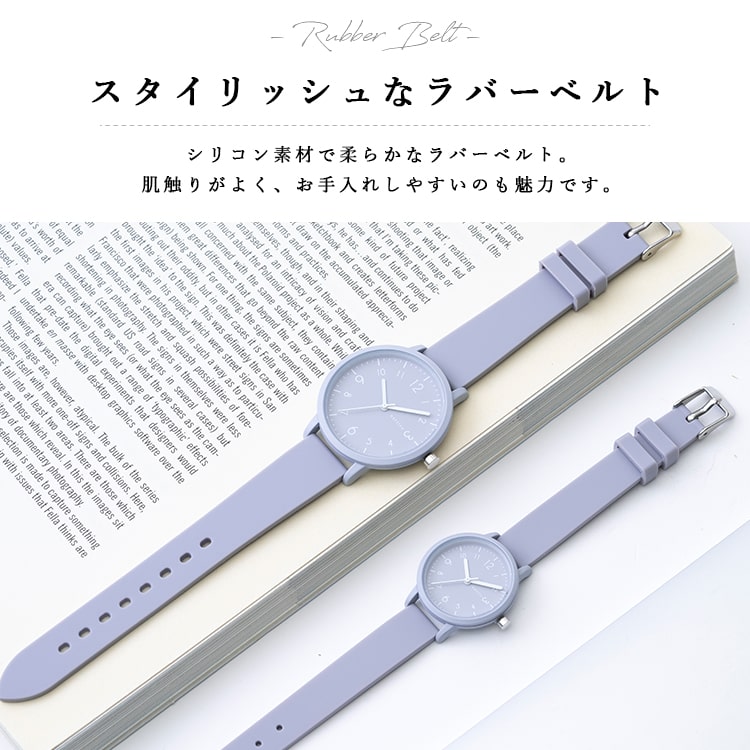 腕時計 レディース メンズ シリコン ラバーベ...の詳細画像5