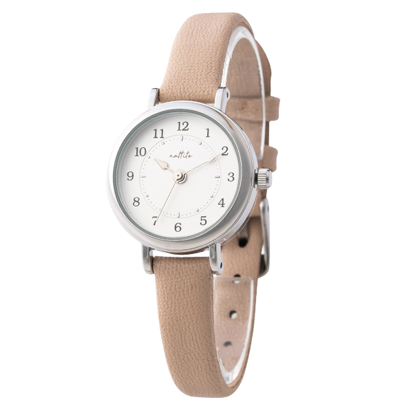 腕時計 レディース リサイクル素材 アップルレザー かわいい おしゃれ 大人 ブランド 20代 30代 40代 見やすい 日本製ムーブ ギフト 1年間のメーカー保証付き｜kiitos-web｜02