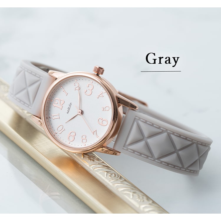 field work（フィールドワーク） 腕時計 レディース シリコンベルト