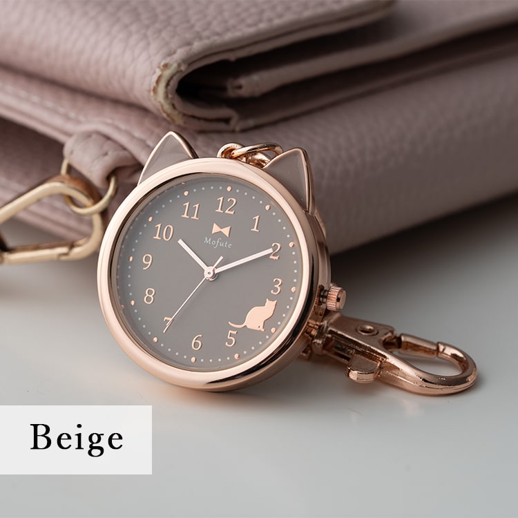 field work（フィールドワーク） 懐中時計 レディース キーホルダー 猫