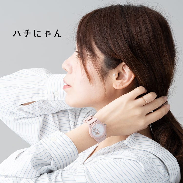 腕時計 レディース ブランド モフサンド かわいい ラバー キャラクター 大人 日本製ムーブメント ギフト｜kiitos-web｜18