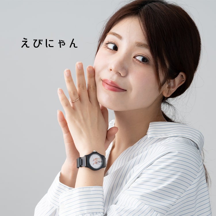 腕時計 レディース ブランド モフサンド かわいい ラバー キャラクター 大人 日本製ムーブメント ギフト｜kiitos-web｜26