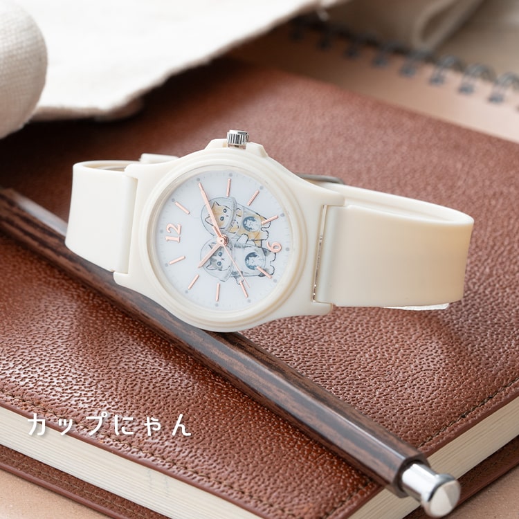 腕時計 レディース ブランド モフサンド かわいい ラバー キャラクター 大人 日本製ムーブメント ギフト｜kiitos-web｜15