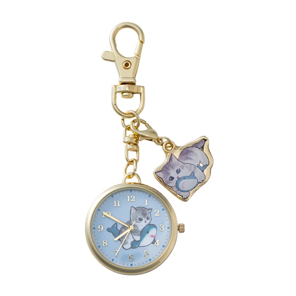 モフサンド mofusand チャーム付きチェーンウォッチ