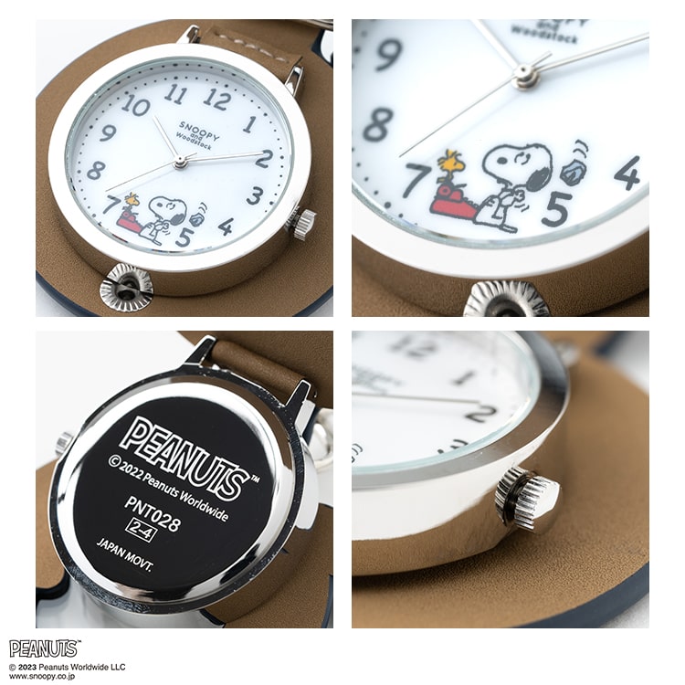 SNOOPY 懐中時計 スヌーピー ブランド ルーペ付き キーホルダー
