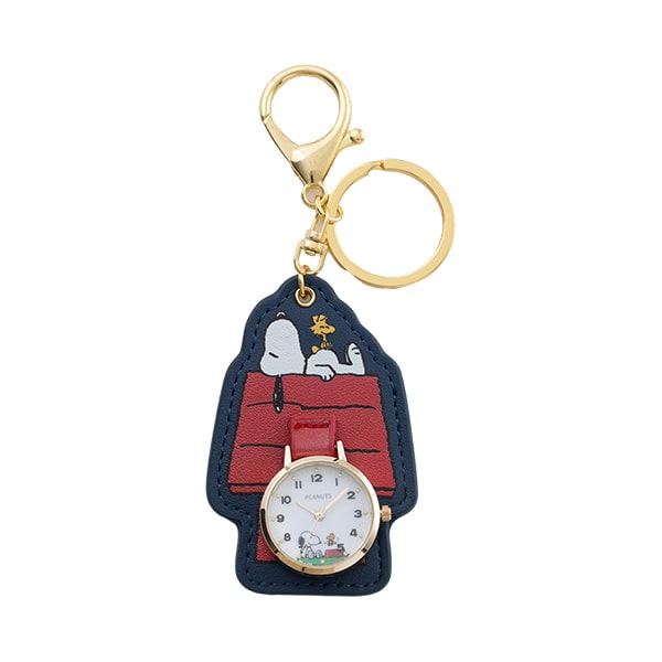 SNOOPY（スヌーピー） 懐中時計 レディース キーホルダーウォッチ