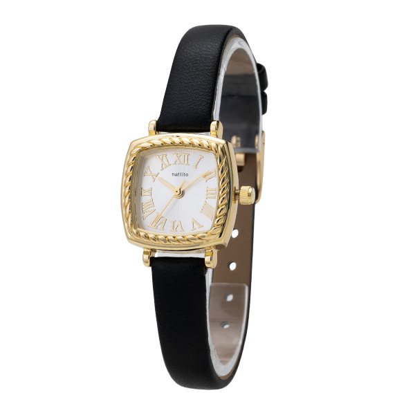 腕時計 レディース スクエア ロープ レトロ ブランド 20代 30代 40代 見やすい 日本製ムーブメント ギフト 1年間のメーカー保証付き｜kiitos-web｜06