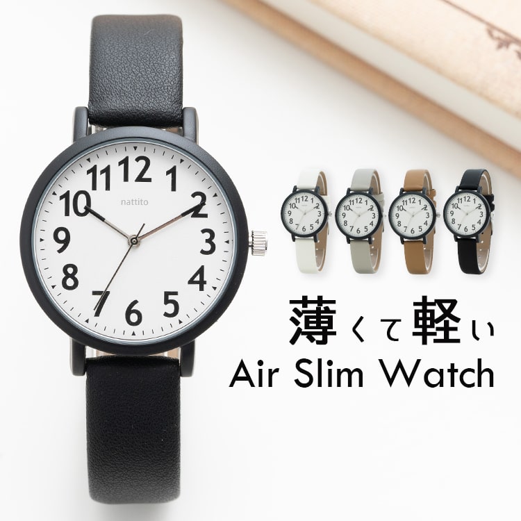 腕時計 レディース 軽量 薄い おしゃれ カジュアル シンプル 20代 30代 40代 見やすい 日本製ムーブメント 女性 ギフト 1年間のメーカー保証付