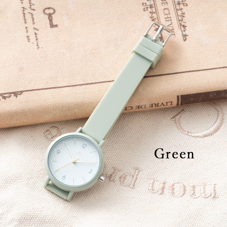 腕時計 レディース シリコン ベルト ブランド 大人 おしゃれ シンプル 仕事 日本製ムーブメント 1年間のメーカー保証付き｜kiitos-web｜16