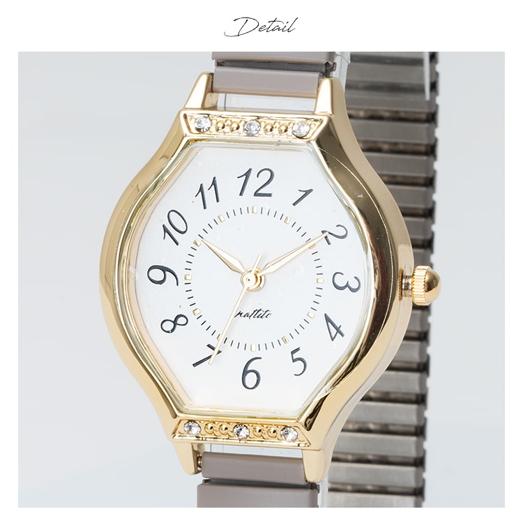 field work（フィールドワーク） 腕時計 レディース じゃばら 痛くない