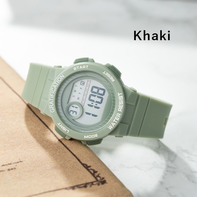 レディース　腕時計 field work 腕時計 レディース デジタル 3気圧防水 シンプル
