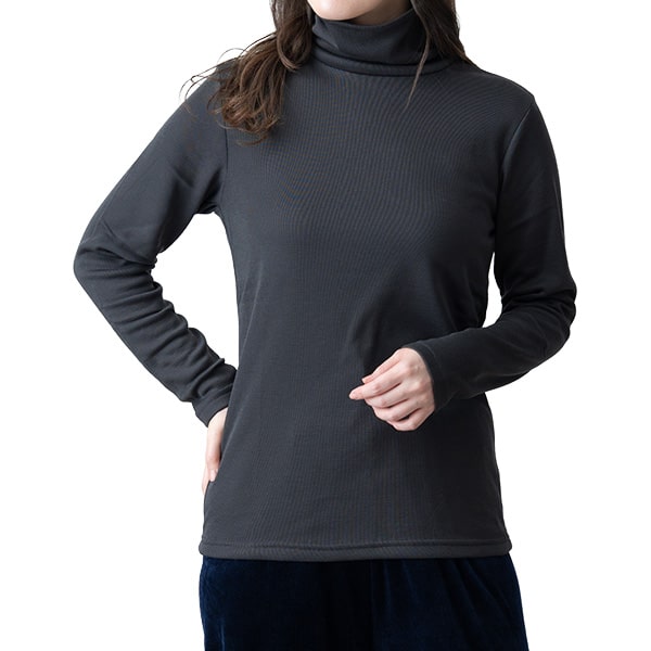 PAGE ONE（ページワン） カットソー 長袖 レディース 裏起毛