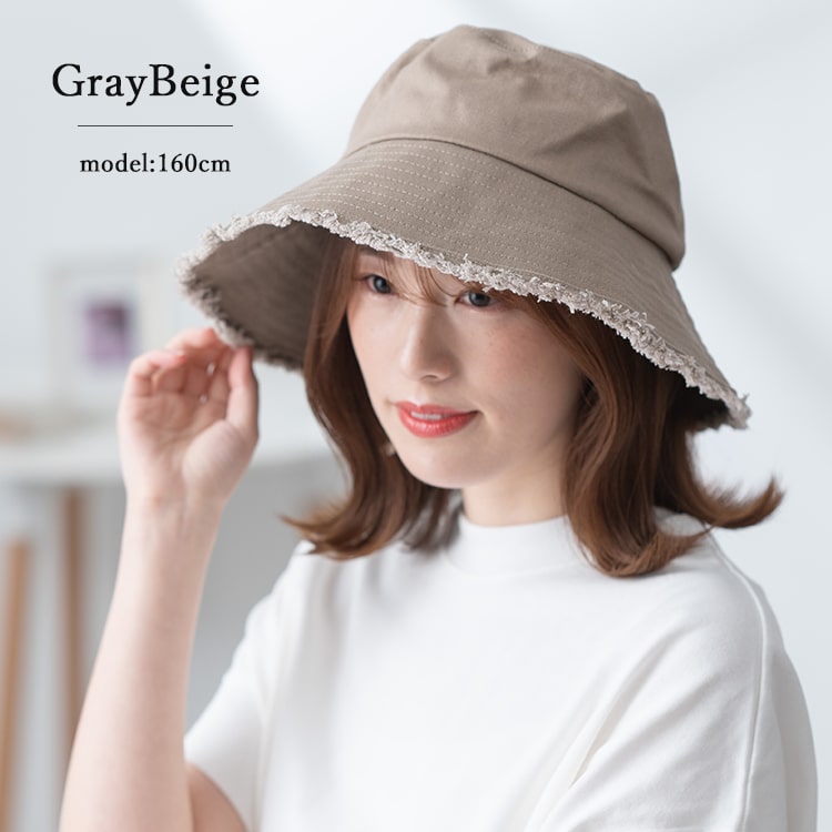 PAGE ONE（ファッション） 帽子 レディース バケットハット uv