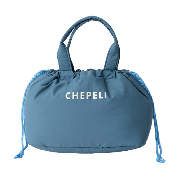 防水機能生地☆手作り☆保冷保温巾着袋☆20×25cm☆北欧