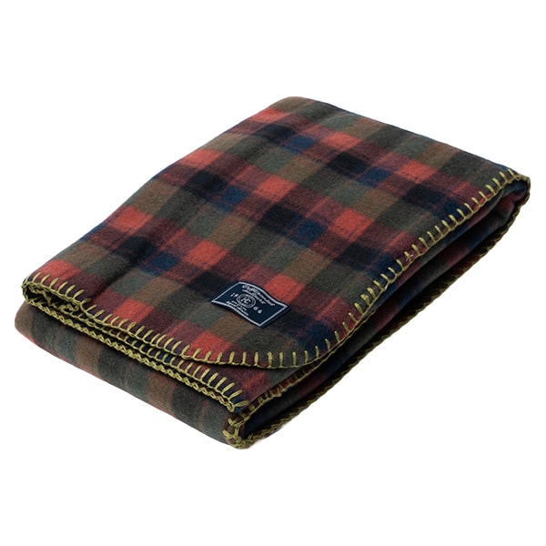 ブランケット 毛布 ひざ掛け フリース チェック 大判 洗える 暖かい